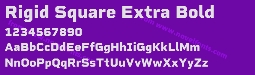 Rigid Square Extra BoldPreview Rigid Square Extra BoldPreview
