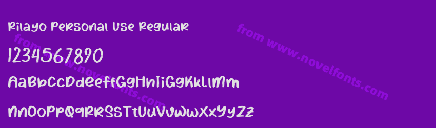 Rilayo Personal Use RegularPreview Rilayo Personal Use RegularPreview