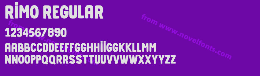 Rimo RegularPreview Rimo RegularPreview