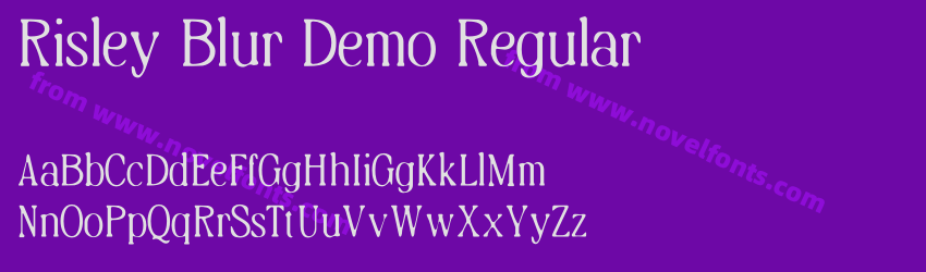 Risley Blur Demo RegularPreview Risley Blur Demo RegularPreview