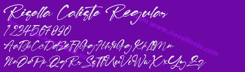 Risolla Calisto RegularPreview Risolla Calisto RegularPreview