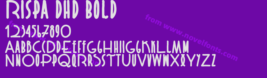 Rispa dhd BoldPreview Rispa dhd BoldPreview