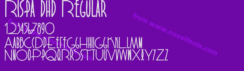 Rispa dhd RegularPreview Rispa dhd RegularPreview