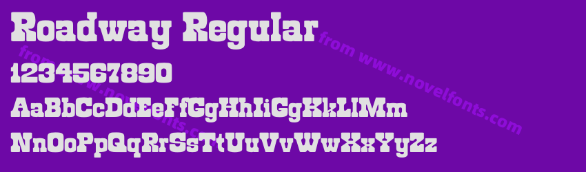 Roadway RegularPreview Roadway RegularPreview