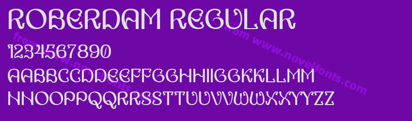 Roberdam RegularPreview Roberdam RegularPreview