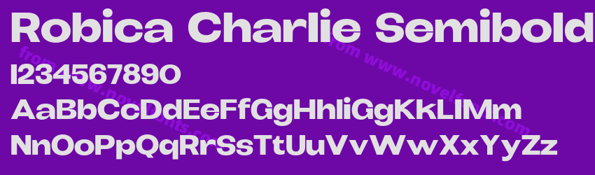 Robica Charlie SemiboldPreview Robica Charlie SemiboldPreview