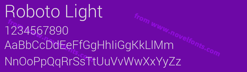 Roboto LightPreview Roboto LightPreview