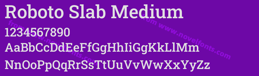 Roboto Slab MediumPreview Roboto Slab MediumPreview