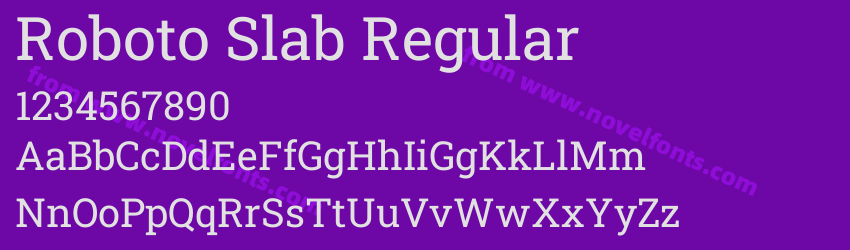 Roboto Slab RegularPreview Roboto Slab RegularPreview