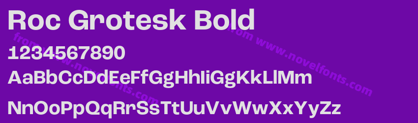 Roc Grotesk BoldPreview Roc Grotesk BoldPreview