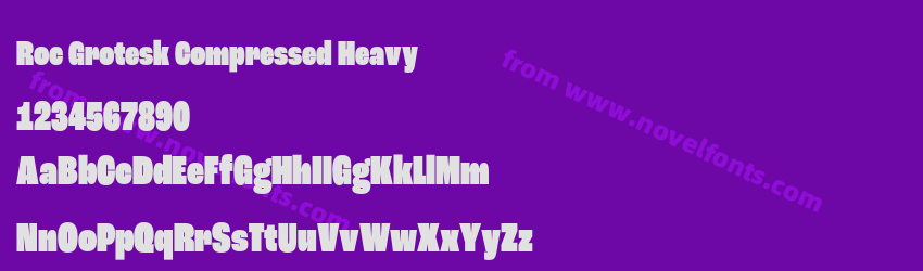 Roc Grotesk Compressed HeavyPreview Roc Grotesk Compressed HeavyPreview