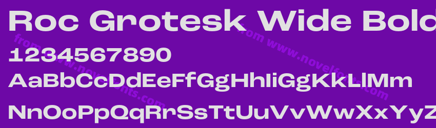 Roc Grotesk Wide BoldPreview Roc Grotesk Wide BoldPreview