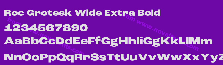Roc Grotesk Wide Extra BoldPreview Roc Grotesk Wide Extra BoldPreview