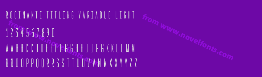 Rocinante Titling Variable LightPreview Rocinante Titling Variable LightPreview