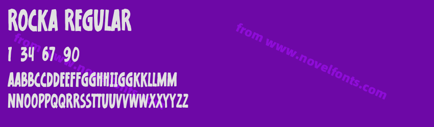 Rocka RegularPreview Rocka RegularPreview