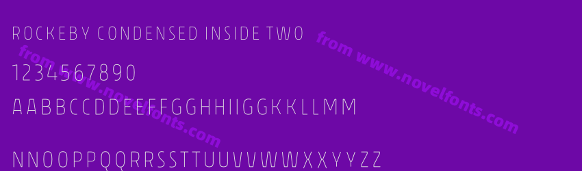 Rockeby Condensed Inside TwoPreview Rockeby Condensed Inside TwoPreview