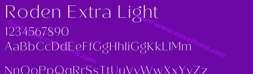 Roden Extra LightPreview Roden Extra LightPreview