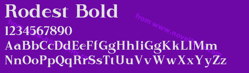Rodest BoldPreview Rodest BoldPreview