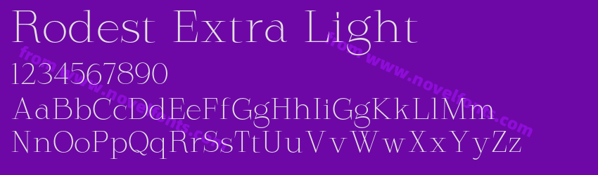 Rodest Extra LightPreview Rodest Extra LightPreview