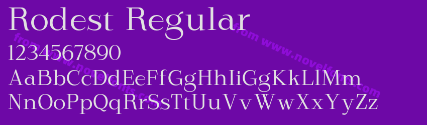 Rodest RegularPreview Rodest RegularPreview