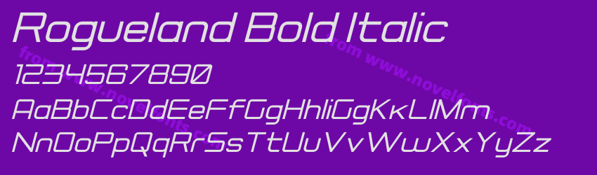 Rogueland Bold ItalicPreview Rogueland Bold ItalicPreview