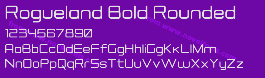 Rogueland Bold RoundedPreview Rogueland Bold RoundedPreview