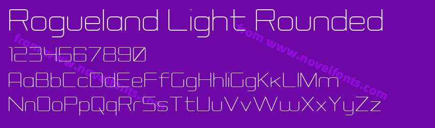 Rogueland Light RoundedPreview Rogueland Light RoundedPreview