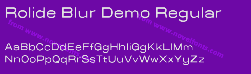 Rolide Blur Demo RegularPreview Rolide Blur Demo RegularPreview