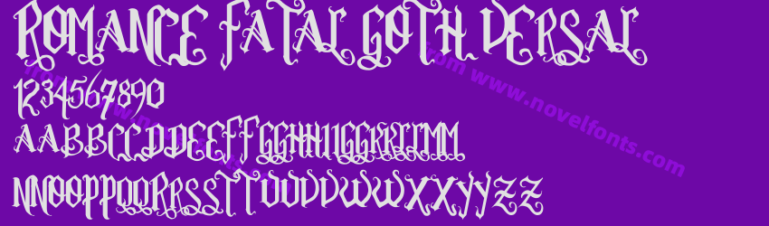 Romance Fatal Goth VersalPreview Romance Fatal Goth VersalPreview