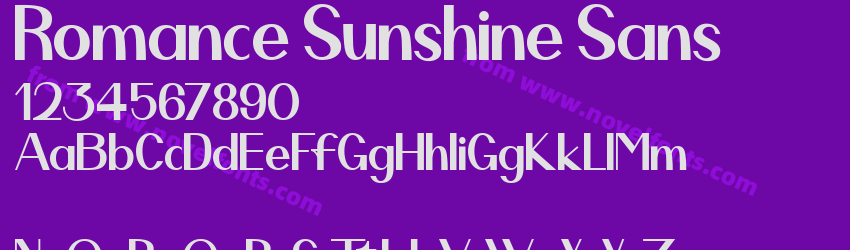 Romance Sunshine SansPreview Romance Sunshine SansPreview