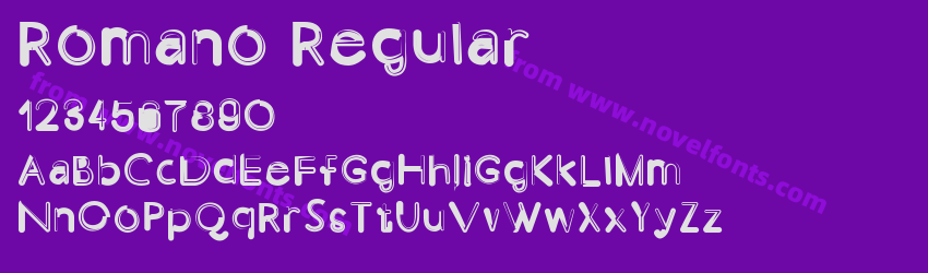 Romano RegularPreview Romano RegularPreview