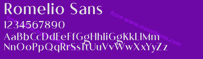 Romelio SansPreview Romelio SansPreview