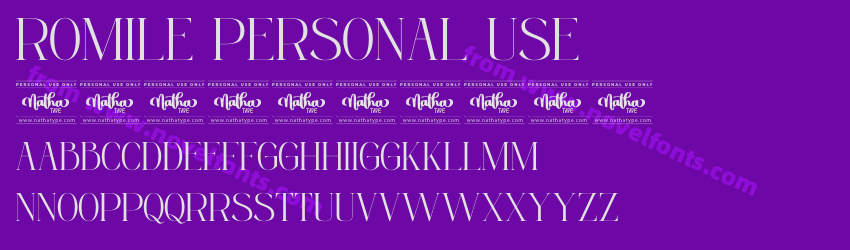 Romile Personal UsePreview Romile Personal UsePreview