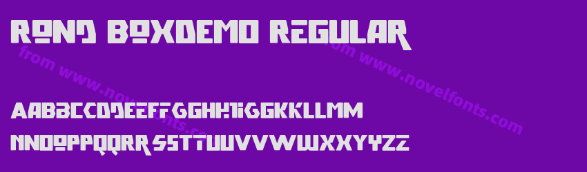 Rond BoxDEMO RegularPreview Rond BoxDEMO RegularPreview