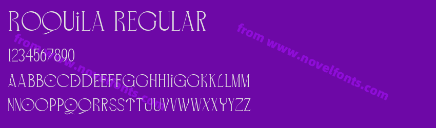 Roquila RegularPreview Roquila RegularPreview