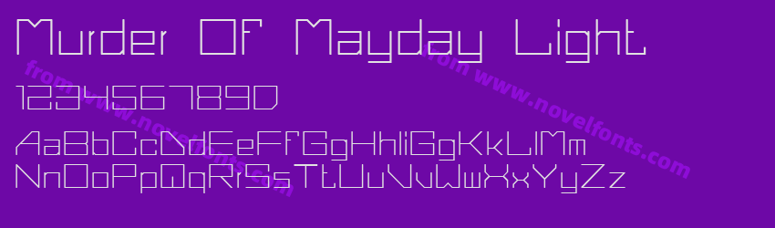 Murder Of Mayday LightPreview