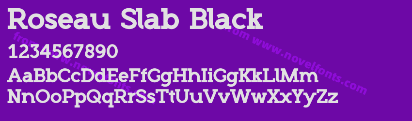 Roseau Slab BlackPreview Roseau Slab BlackPreview