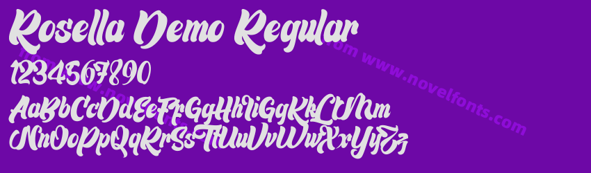Rosella Demo RegularPreview Rosella Demo RegularPreview