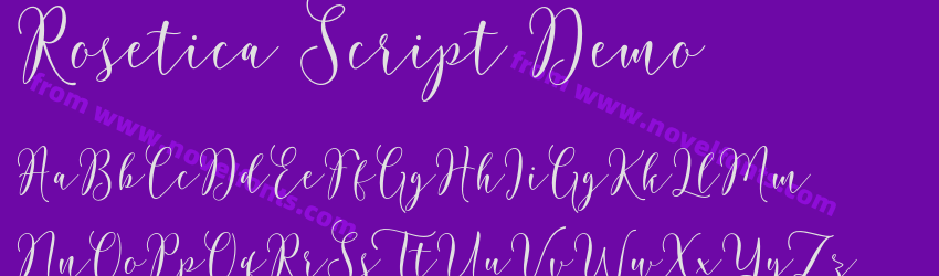 Rosetica Script DemoPreview Rosetica Script DemoPreview