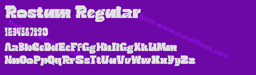 Rostum RegularPreview Rostum RegularPreview
