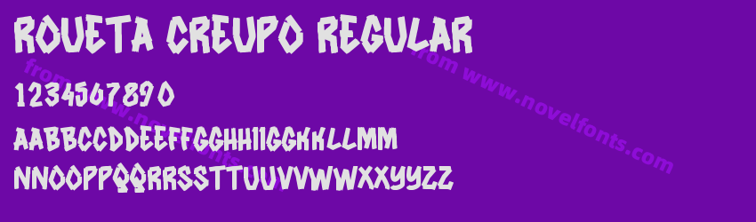 Roueta Creupo RegularPreview Roueta Creupo RegularPreview
