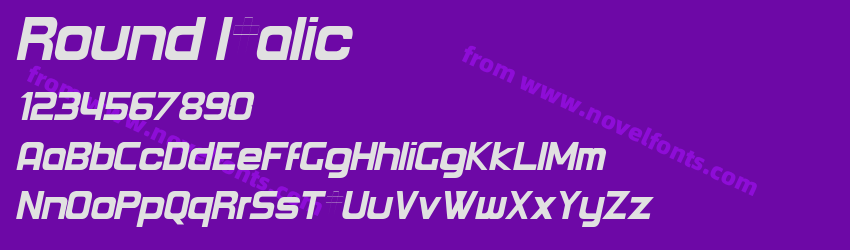 Round ItalicPreview Round ItalicPreview