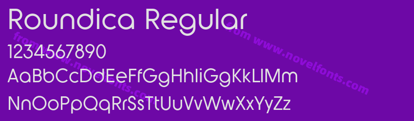 Roundica RegularPreview Roundica RegularPreview