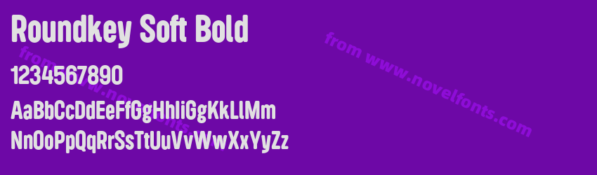 Roundkey Soft BoldPreview Roundkey Soft BoldPreview