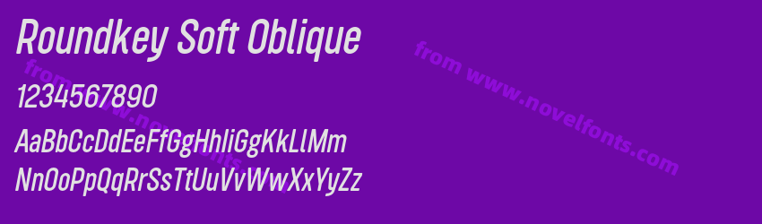 Roundkey Soft ObliquePreview Roundkey Soft ObliquePreview