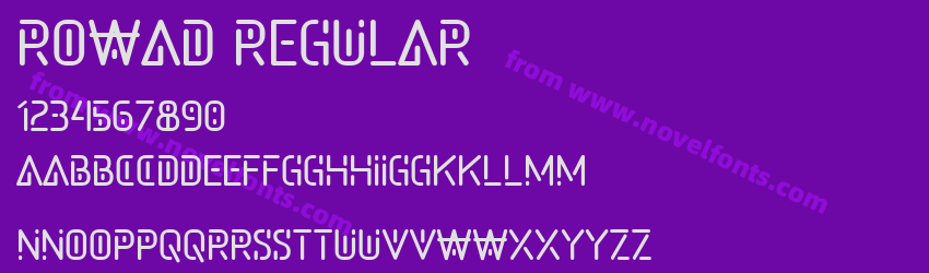 Rowad RegularPreview Rowad RegularPreview