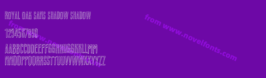 Royal Oak Sans Shadow ShadowPreview Royal Oak Sans Shadow ShadowPreview