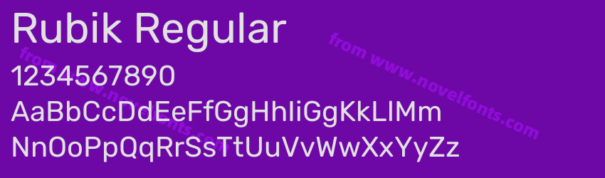 Rubik RegularPreview Rubik RegularPreview