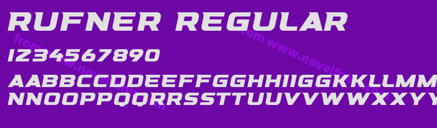 Rufner RegularPreview Rufner RegularPreview