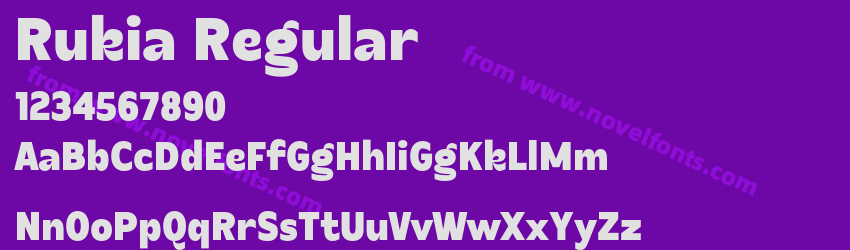 Rukia RegularPreview Rukia RegularPreview